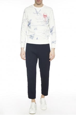 Skull motif sweatshirt, zdjęcie 2 Skull motif sweatshirt od Alexander McQueen